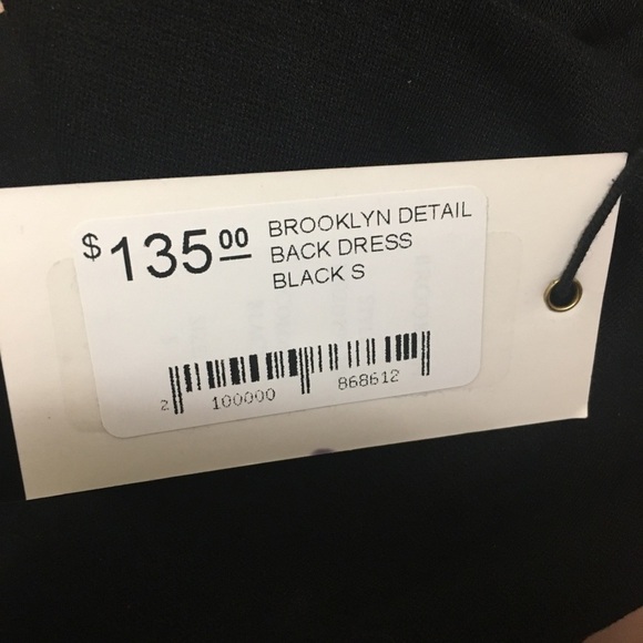 NWT Askari Brooklyn Detail Back Dress Black Small - Picture 3 of 10